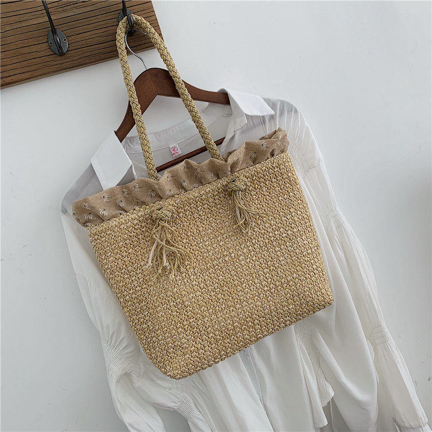SAC À MAIN TISSÉ EN ROTIN