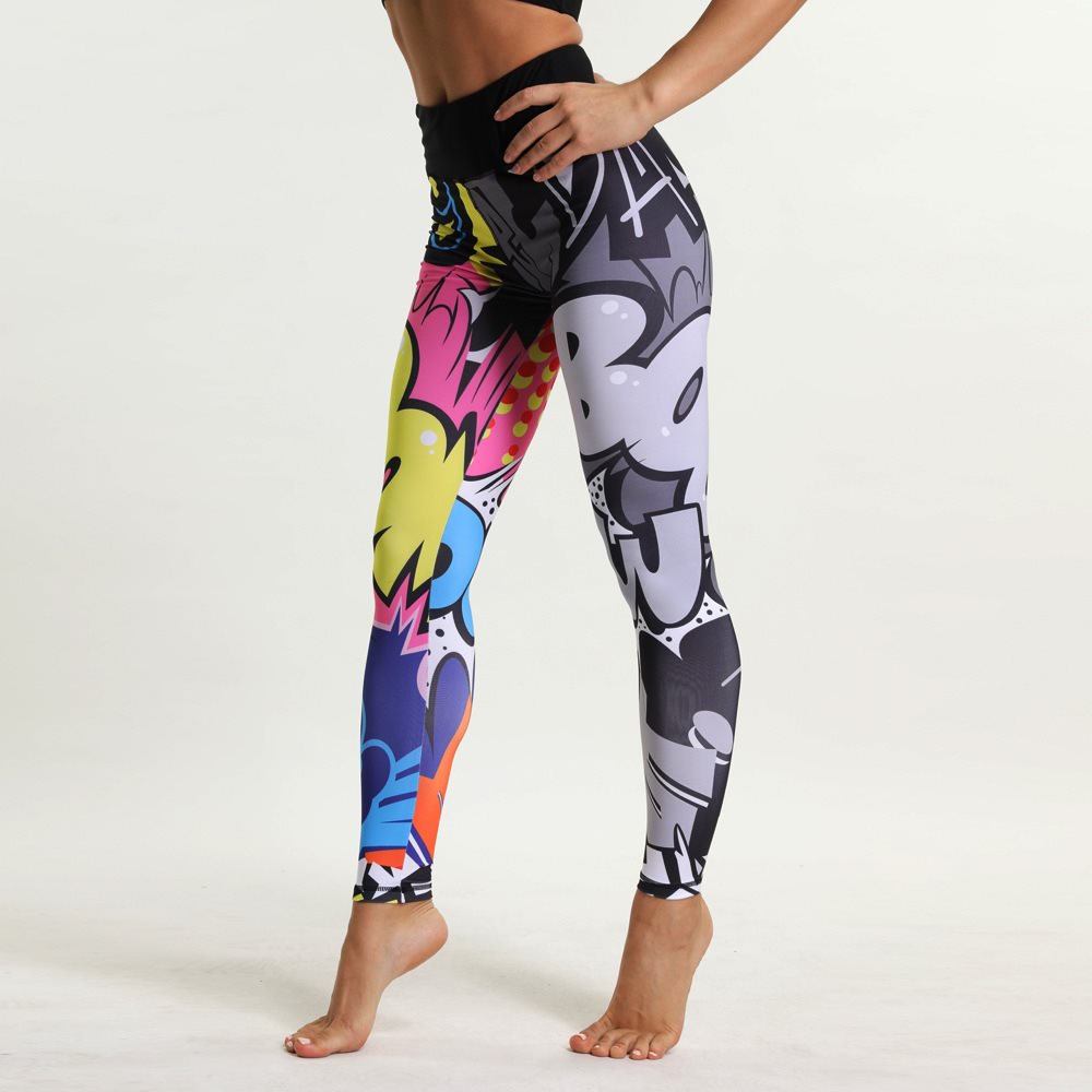 LEGGINGS À IMPRIMÉ DE DESSIN ANIMÉ