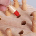 JEU DE MÉMOIRE EN BOIS