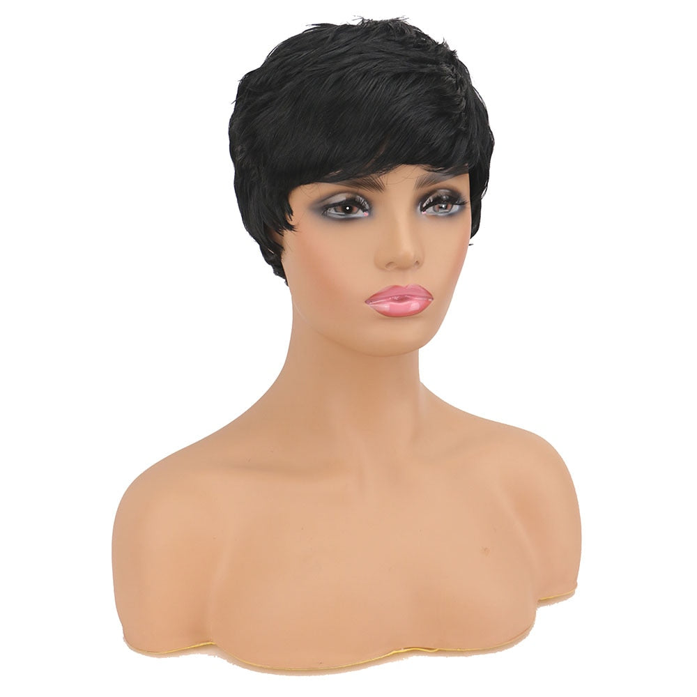 PERRUQUE COURTE NATURAL PIXIE CUT