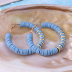 BOUCLES D'OREILLES EN ARGILE DOUCE