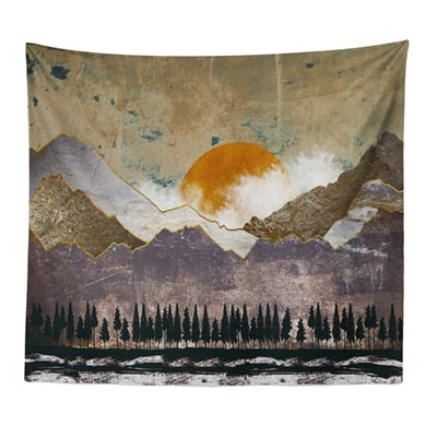 ABSTRACT WALL TAPESTRY