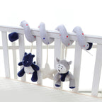 HOCHET EN PELUCHE À SUSPENDRE EN SPIRALE