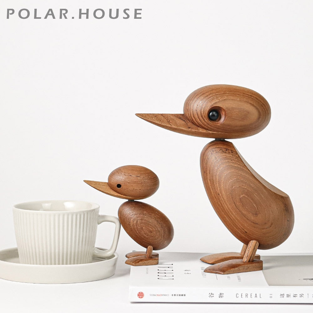 FAMOUS WOODEN DUCK FIGURINES