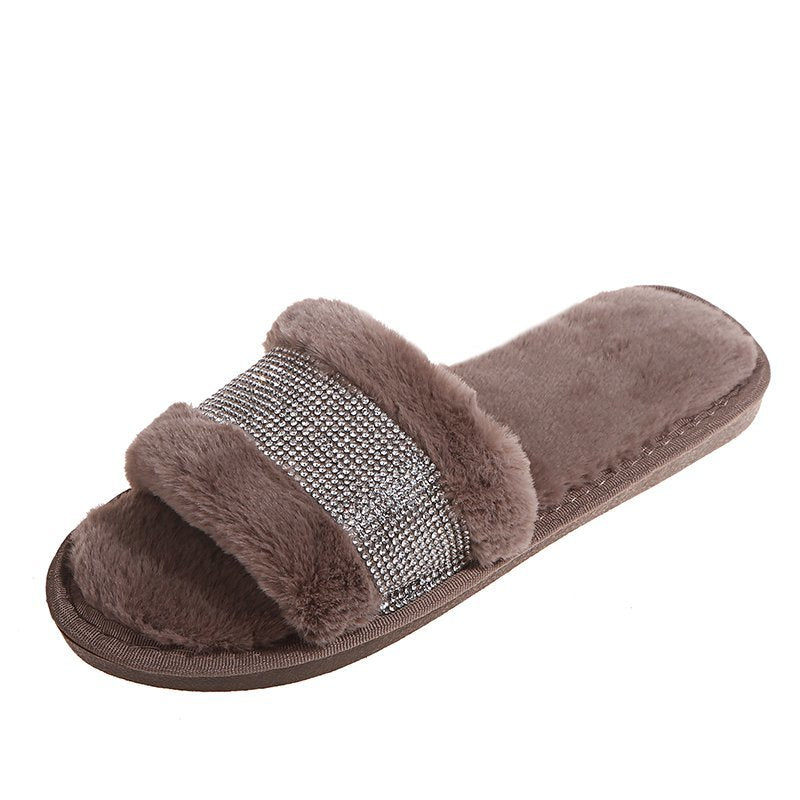 LUXURY FUR SLIPPERS