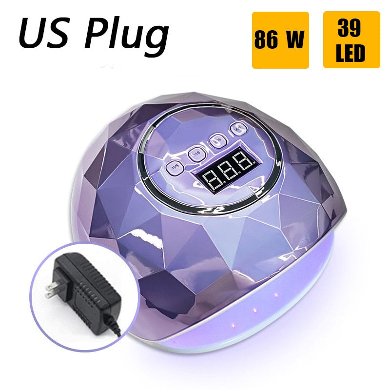 86W UV LED NAIL DRYER LAMP