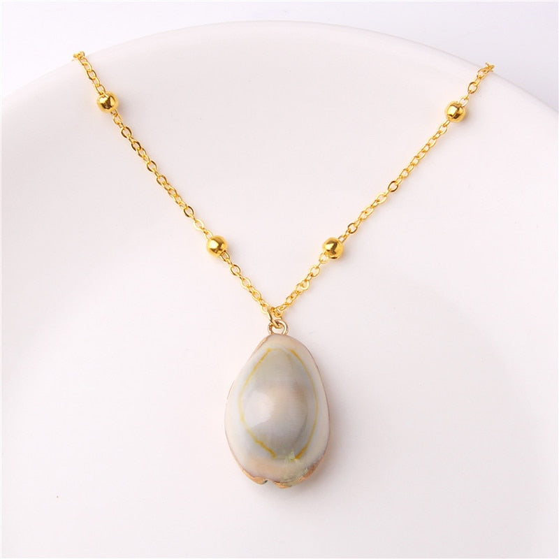 COLLIER BOHO EN COQUILLAGE