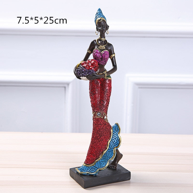 FIGURINE VINTAGE  DE STYLE ETHNIQUE