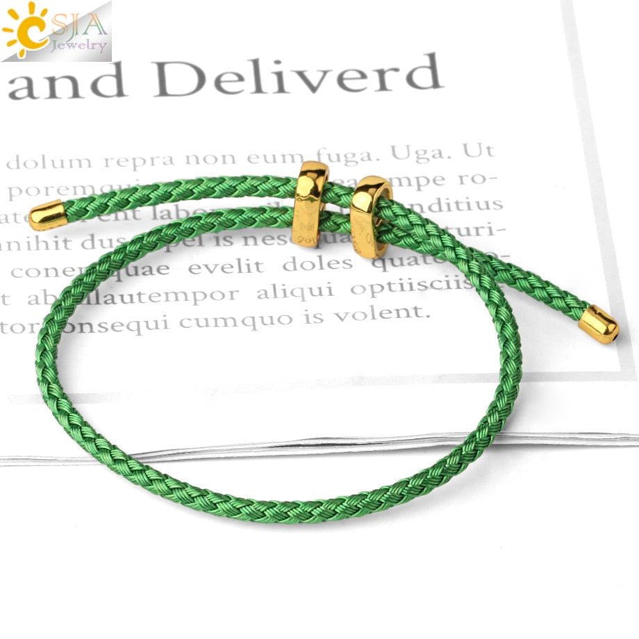 BRACELET A FIL ROUGE PORTE-BONHEUR - BOSSOUASHOP