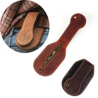 PORTE-MONNAIE D'AUTODEFENSE EN CUIR - BOSSOUASHOP