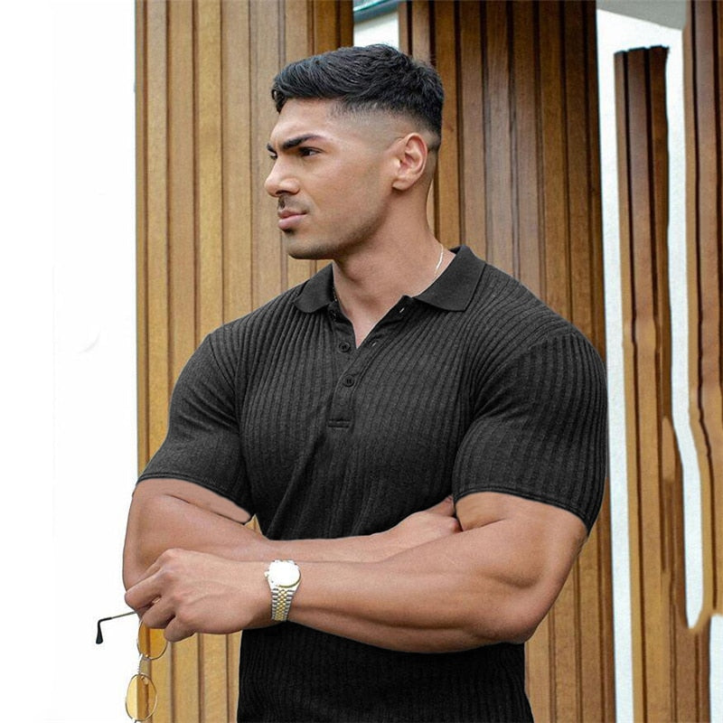 SHORT SLEEVE SPORTS POLO SHIRT 