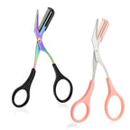 CISEAUX TONDEUSE À SOURCILS AVEC PEIGNE