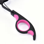 FROSTED HANDLE EYELASH TWEEZERS 