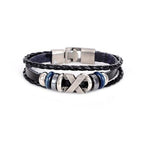 UNISEX GENUINE LEATHER FASHION BRACELET 