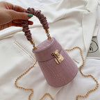 CROCODILE PATTERN HANDBAG 