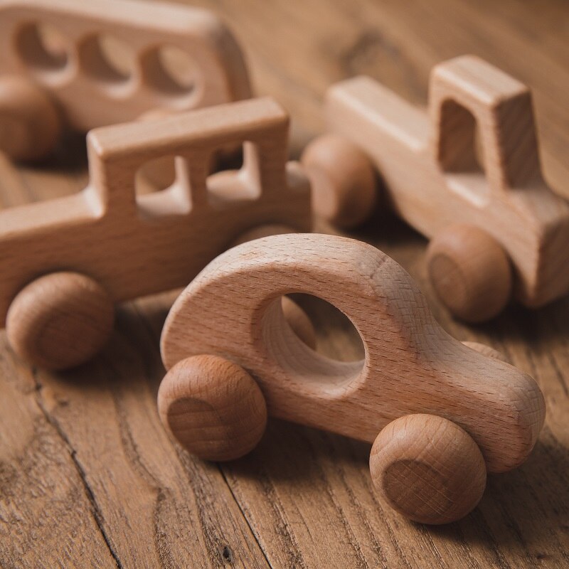JOUETS EN BOIS DE HÊTRE BIOLOGIQUE FAIT À LA MAIN