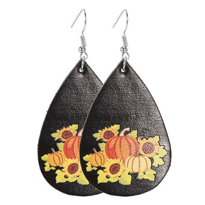 MAPLE LEATHER EARRINGS