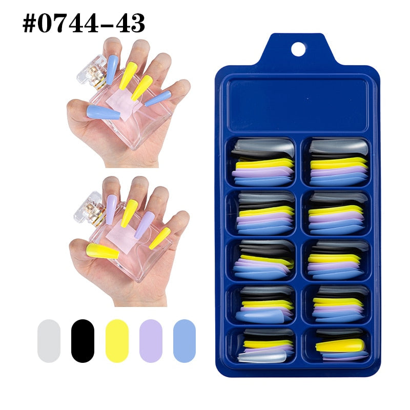 ONGLES DE COULEUR UNIE - BOSSOUASHOP