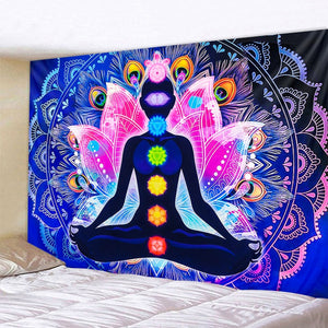 HIPPY WALL TAPESTRY 