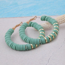 Charger l&#39;image dans la galerie, BOUCLES D&#39;OREILLES EN ARGILE DOUCE
