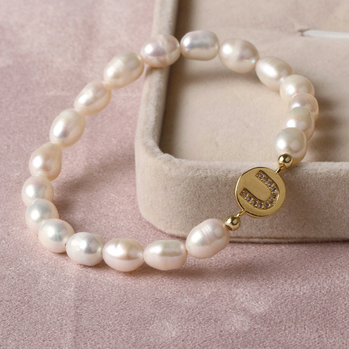BRACELET EN PERLES NATURELLES POUR FEMMES