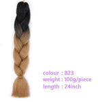 OMBRE SYNTHETIC BRAIDS