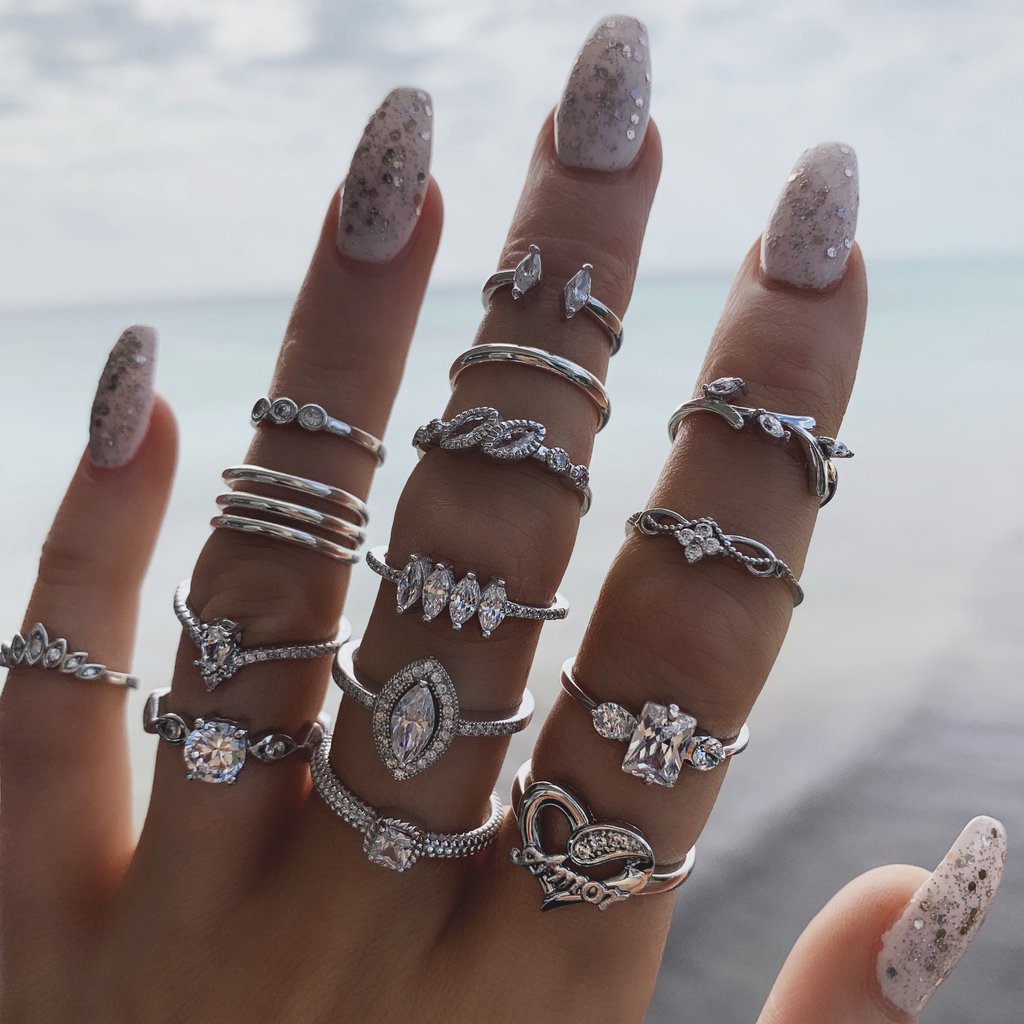 BOHO RINGS SET 