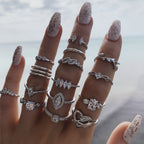 BOHO RINGS SET 