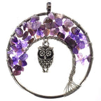 NECKLACES WITH PENDANT IN NATURAL STONES 