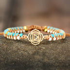 BRACELET A BRELOQUES EN PIERRE SEMI-PRECIEUSE - BOSSOUASHOP