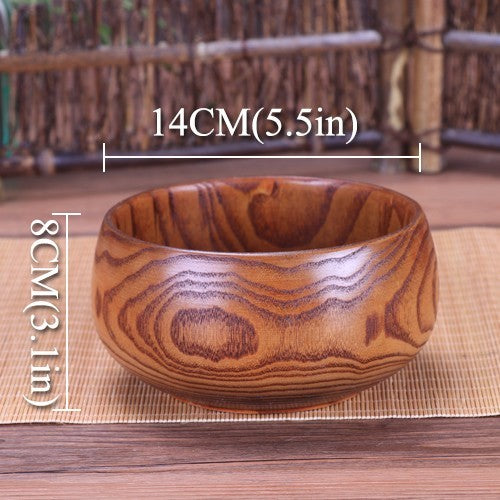 LARGE WOODEN TIGELA BOWL 