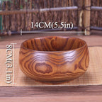 LARGE WOODEN TIGELA BOWL 