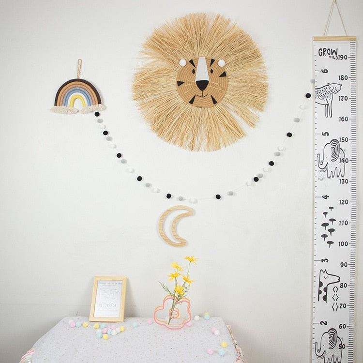 DÉCORATION MURALE EN TÊTE DE LION