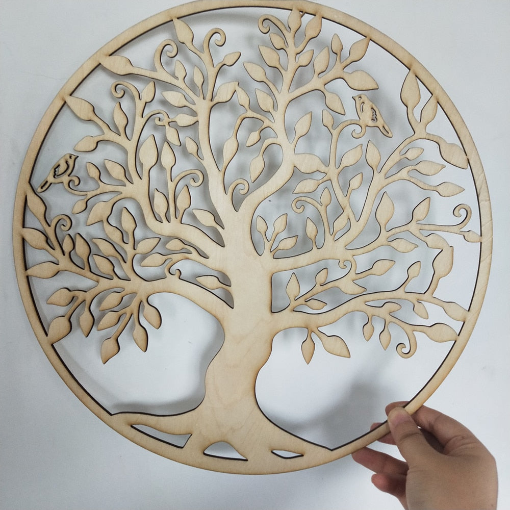 TREE OF LIFE WOODEN SIGN 