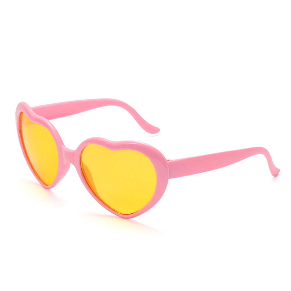 LUNETTES EN FORME DE COEUR A EFFETS DE DIFFRACTION POUR  FEMMES - BOSSOUASHOP