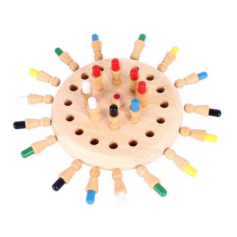 JEU DE MÉMOIRE EN BOIS