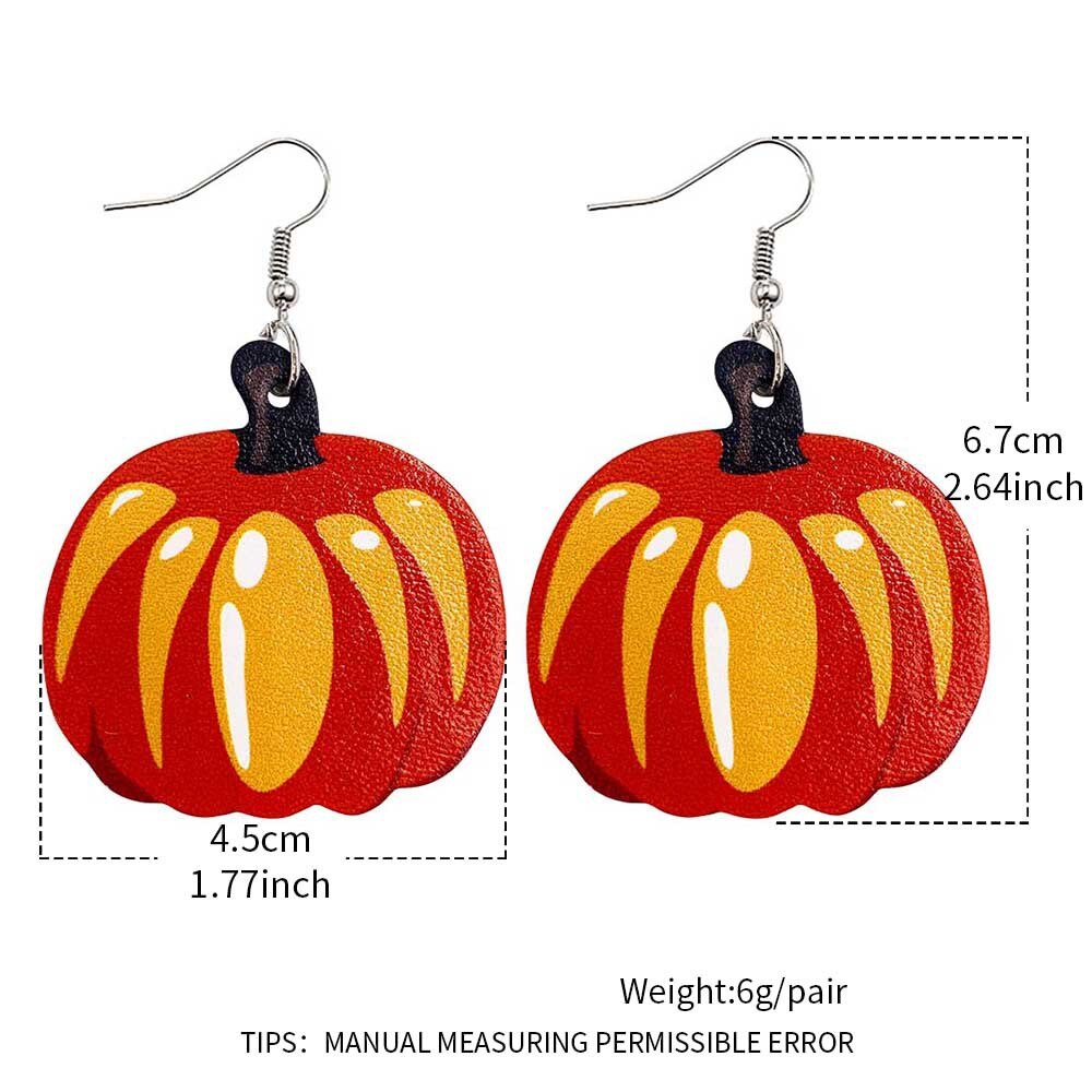 BOUCLES D'OREILLES EN CUIR D'ÉRABLE