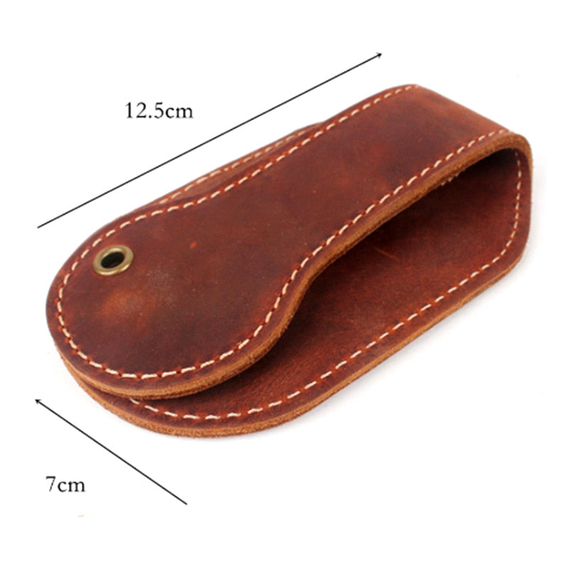 PORTE-MONNAIE D'AUTODEFENSE EN CUIR - BOSSOUASHOP