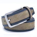 CEINTURE DE STYLISTE EN CUIR PU POUR HOMMES
