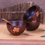 LARGE WOODEN TIGELA BOWL 