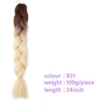 OMBRE SYNTHETIC BRAIDS