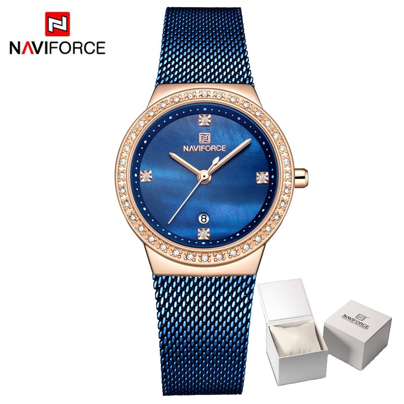 MONTRE-BRACELET EN STRASS POUR FEMMES