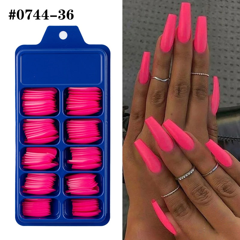 ONGLES DE COULEUR UNIE - BOSSOUASHOP