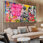 GRAFFITI ART CANVAS PRINT