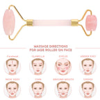 ROSE QUARTZ MASSAGE ROLLER