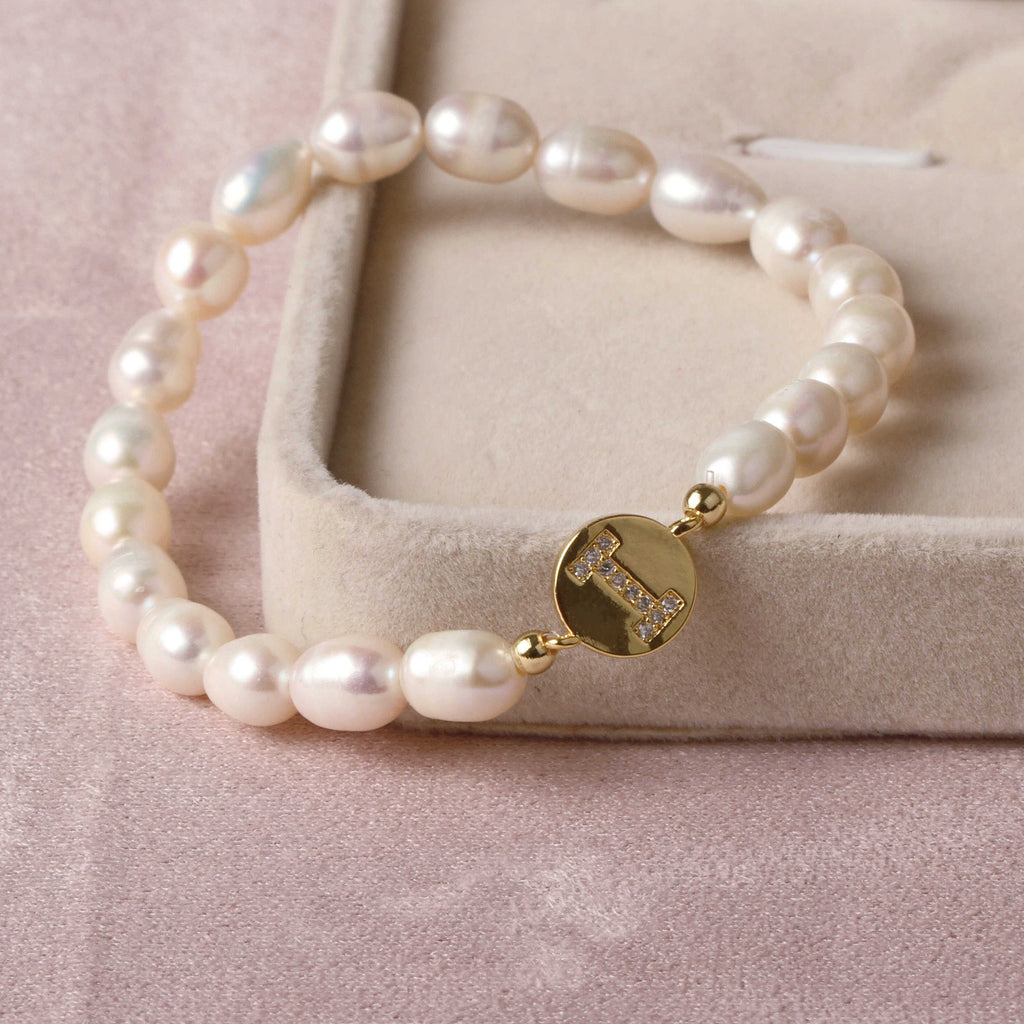 BRACELET EN PERLES NATURELLES POUR FEMMES