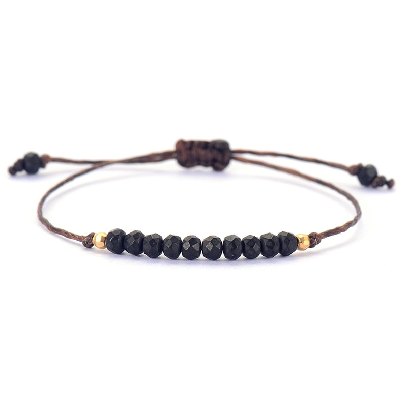 BRACELETS D'AMITIÉS EN PERLES NATURELLES POUR FEMMES - BOSSOUASHOP