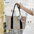 SAC À MAIN TISSÉ EN ROTIN