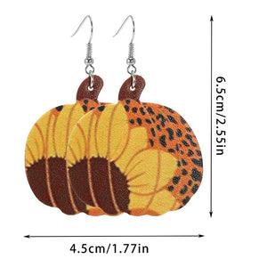 MAPLE LEATHER EARRINGS