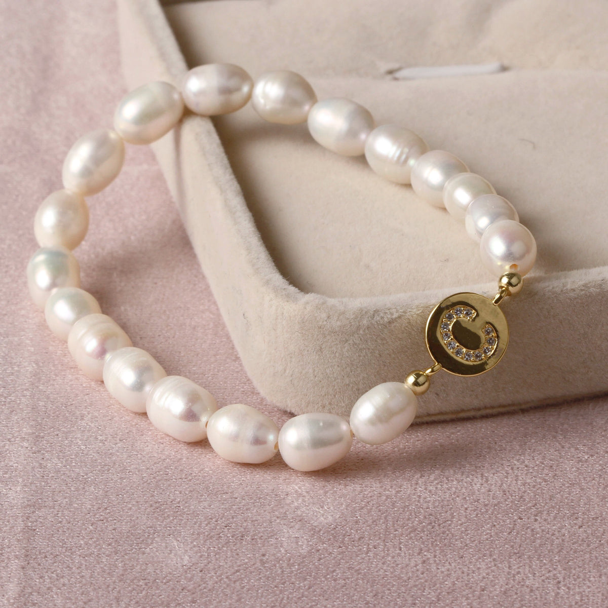 BRACELET EN PERLES NATURELLES POUR FEMMES